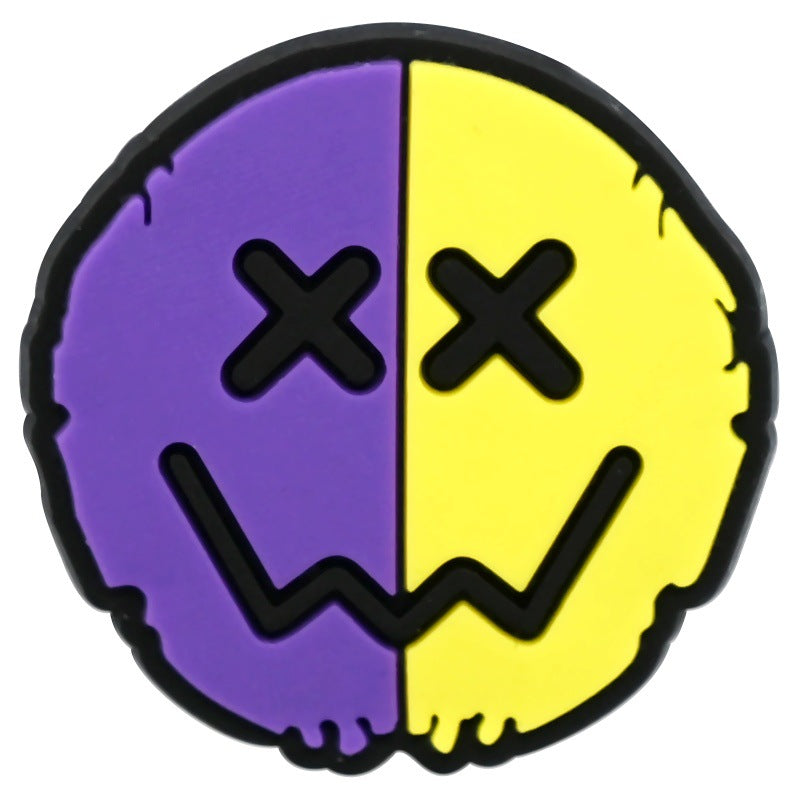 Wholesale Random 100pcs Horror Face Series Shoes Accessories Shoes Charms