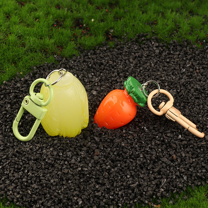 Wholesale  Food Items, Vegetables, Cabbage, Carrots, Key Accessories Keychains