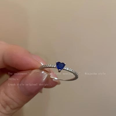 Wholesale  Blue Ocean series personalized index finger ring