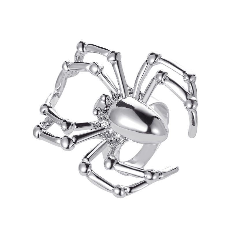 Wholesale Halloween Tricky Domineering Spider Alloy Rings ACC-RS-liyang002