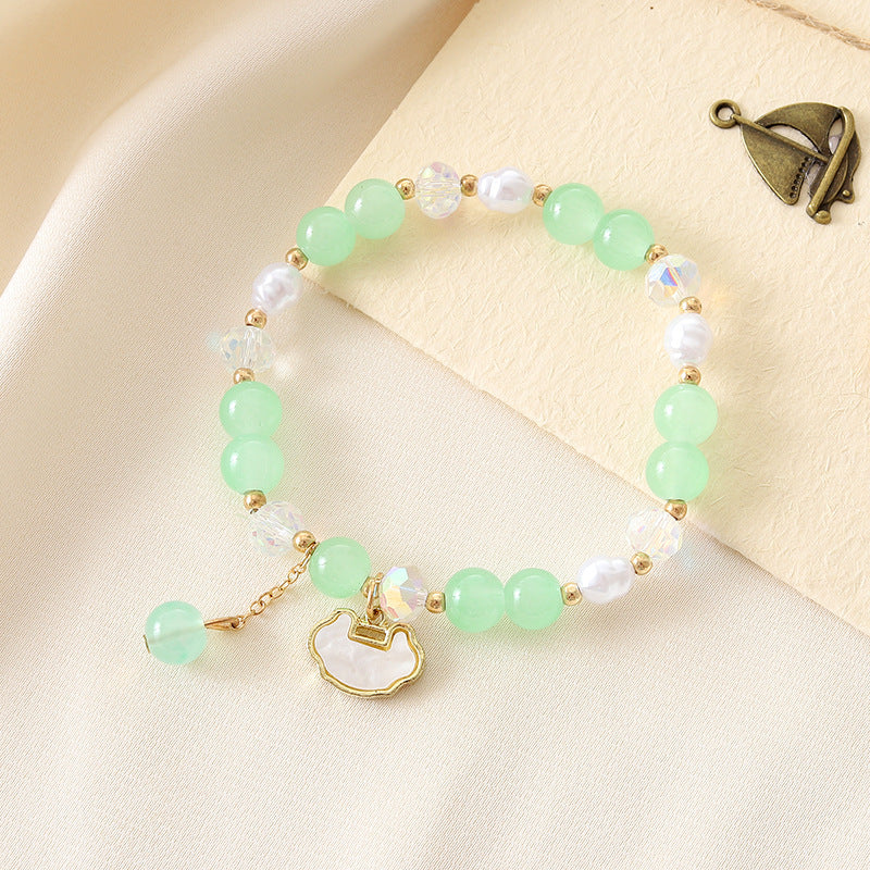 Wholesale Butterfly Crystal Glass Bracelet ACC-BT-YiL004