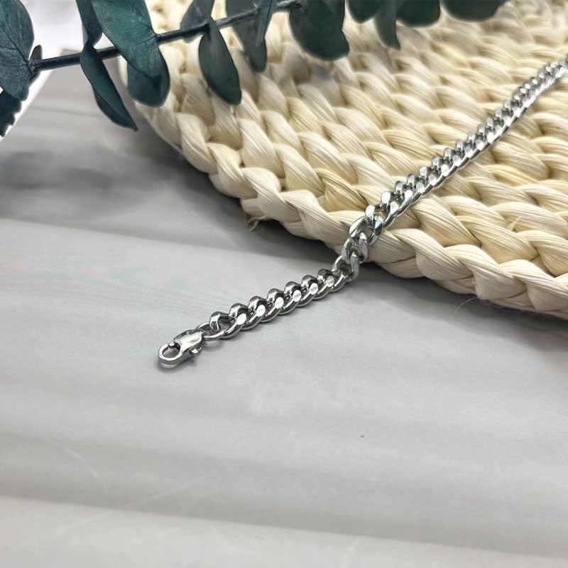 Wholesale Cuban Bracelet Men's Titanium Steel Bracelets
 ACC-BT-Yima002