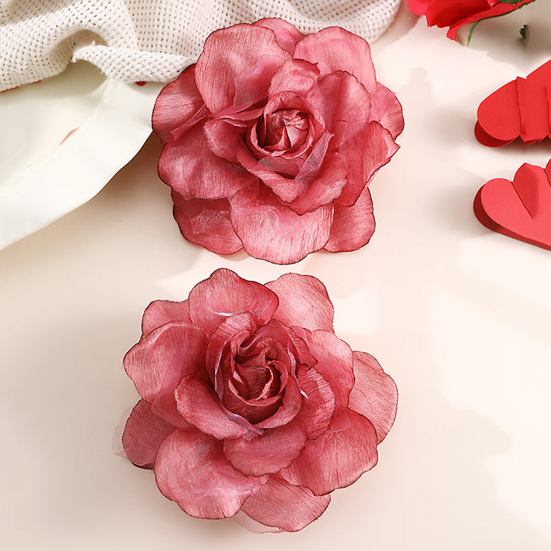 Wholesale Flower Valentine's Day Hair Ties