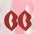 Wholesale  Valentine's Day Blingbling Sequins Peach Heart Love Sexy Red Lips Earrings