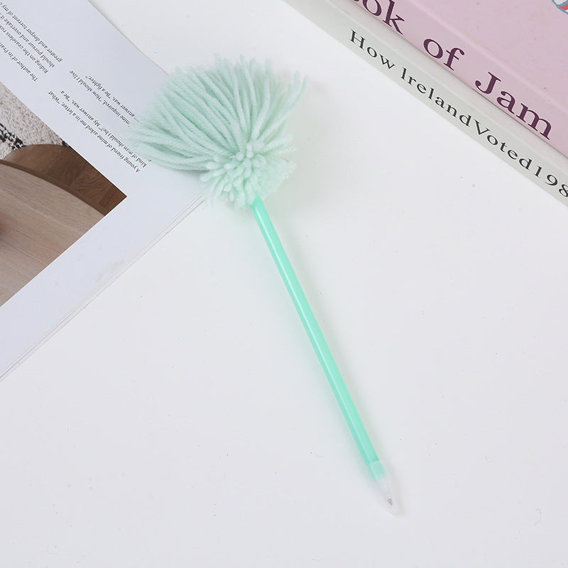 Wholesale Creative Brushed Ball Decompression Pen