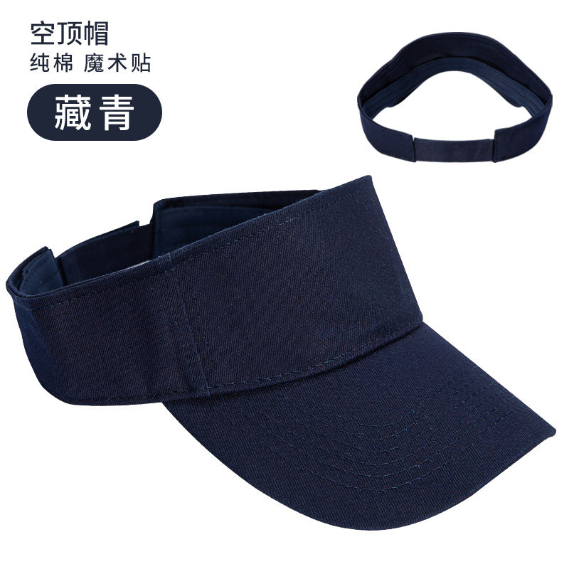 Wholesale Solid Color Pure Cotton Empty Top Hat