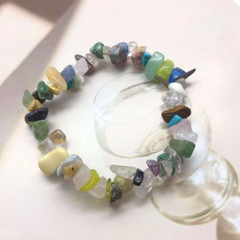 Wholesale Colorful Natural Stone Bracelets Handmade Colorful Bracelets ACC-BT-Yima005