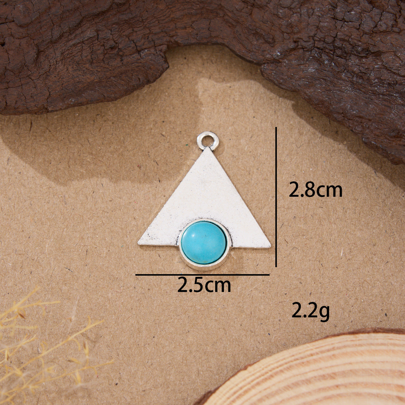 Wholesale Vintage Bohemian Turquoise Inlaid Jewelry DIY Accessories