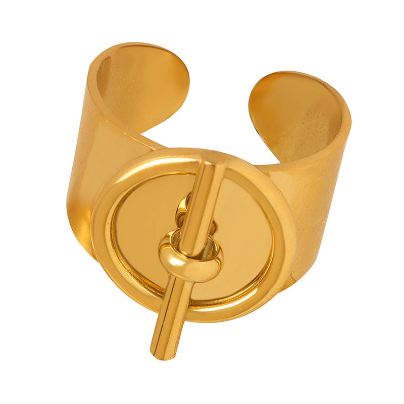 Wholesale Hip Hop Hydraulic Titanium Steel Ring