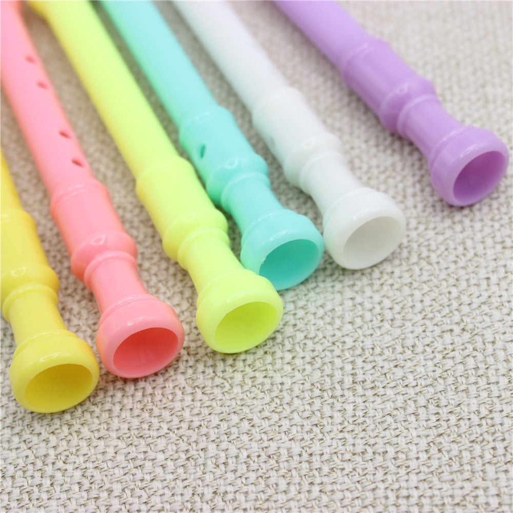 Wholesale Creative can blow the flute shape gel pen