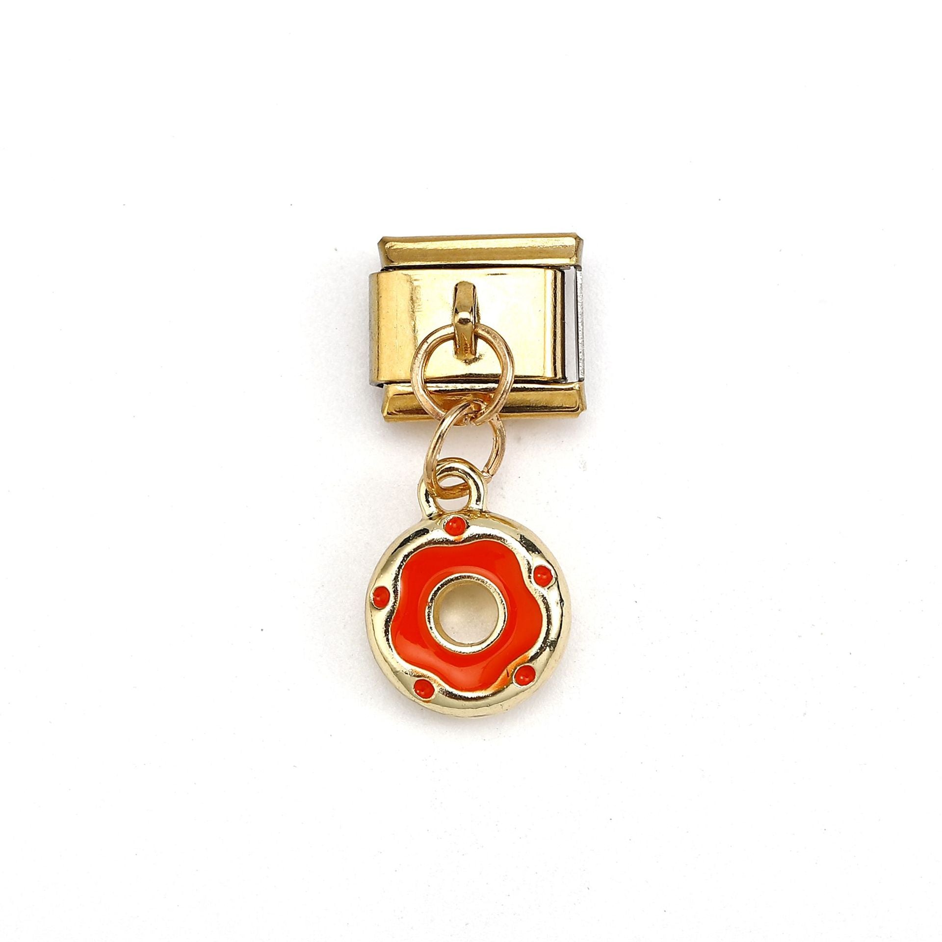 Wholesale  5pcs/ pack 9mm Italian Charm Starter Bracelets DIY square Single Section Creative Stainless Steel Composable Bracelet