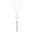 Wholesale simple knotted tassel long necklace