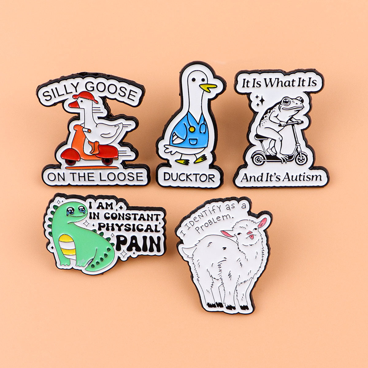 Wholesale Quotations  Cartoon Metal Brooch