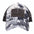 Wholesale ponytail baseball cap cross embroidered American flag  peaked cap