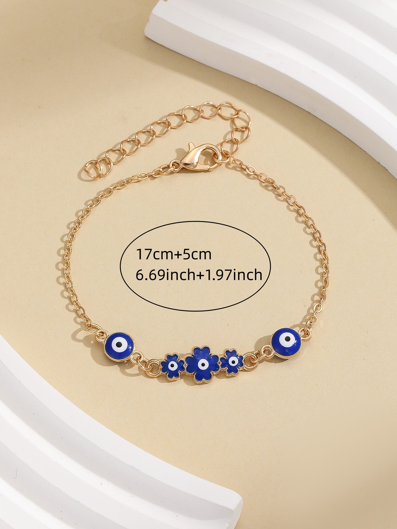 Wholesale  Devil's Eye Diamond Eye Love Bracelet