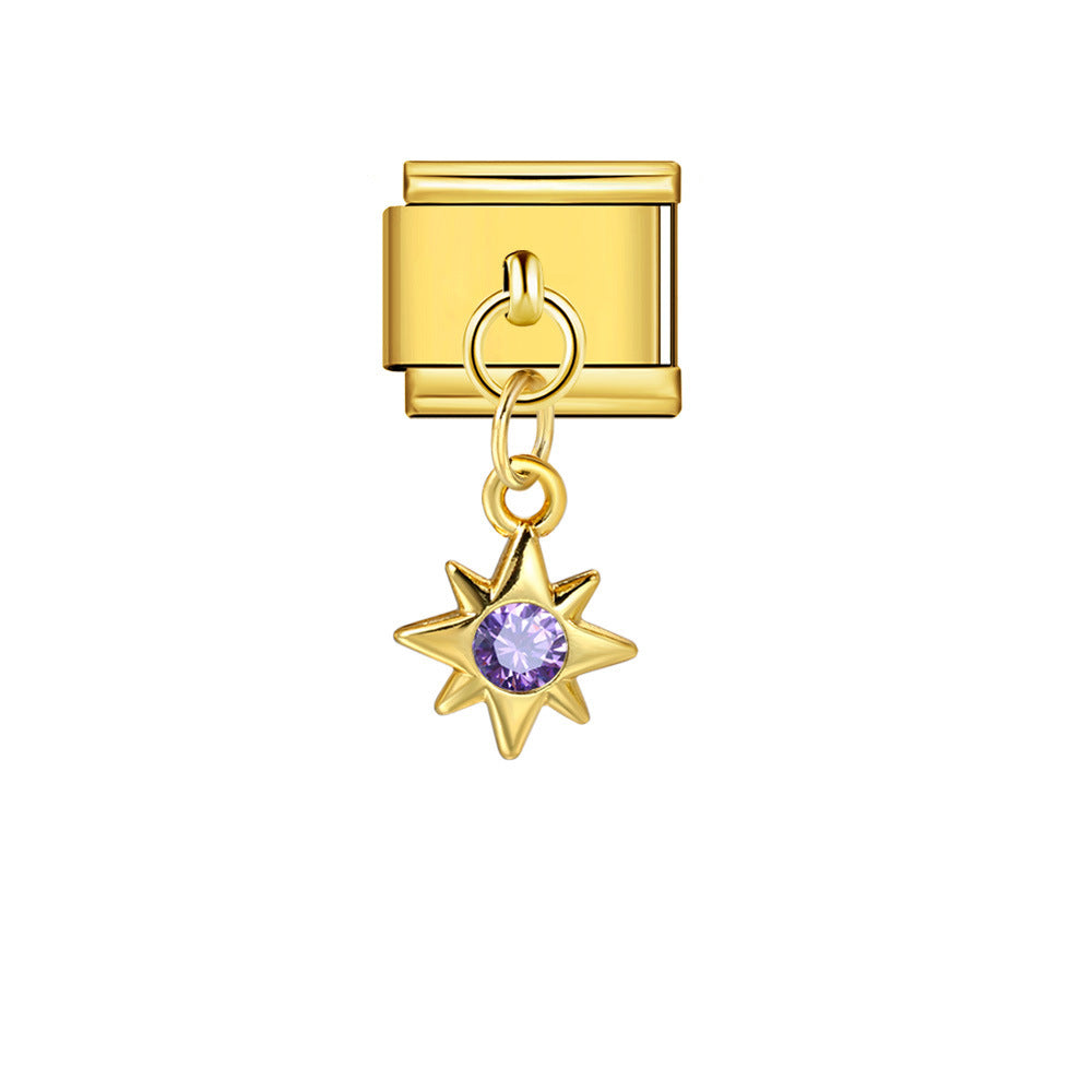 Wholesale Vintage Star Pendant Charm for DIY Jewelry Making Boutique Resale Accessory