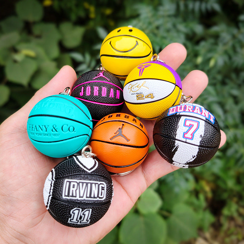 Wholesale Letter Basketball Creative Keychain ACC-KC-Teguang004
