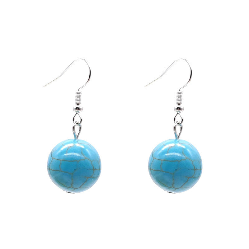 Wholesale  Turquoise Earrings Alloy Earrings Bohemian Earrings