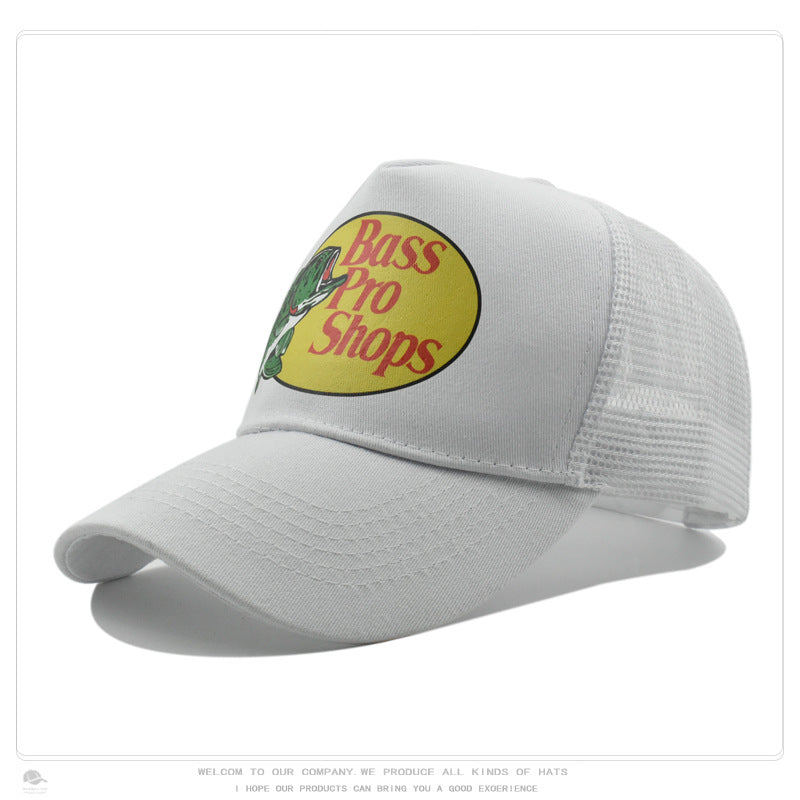 Wholesale Solid color printed outdoor fishing sun protection men' s baseball cap hat