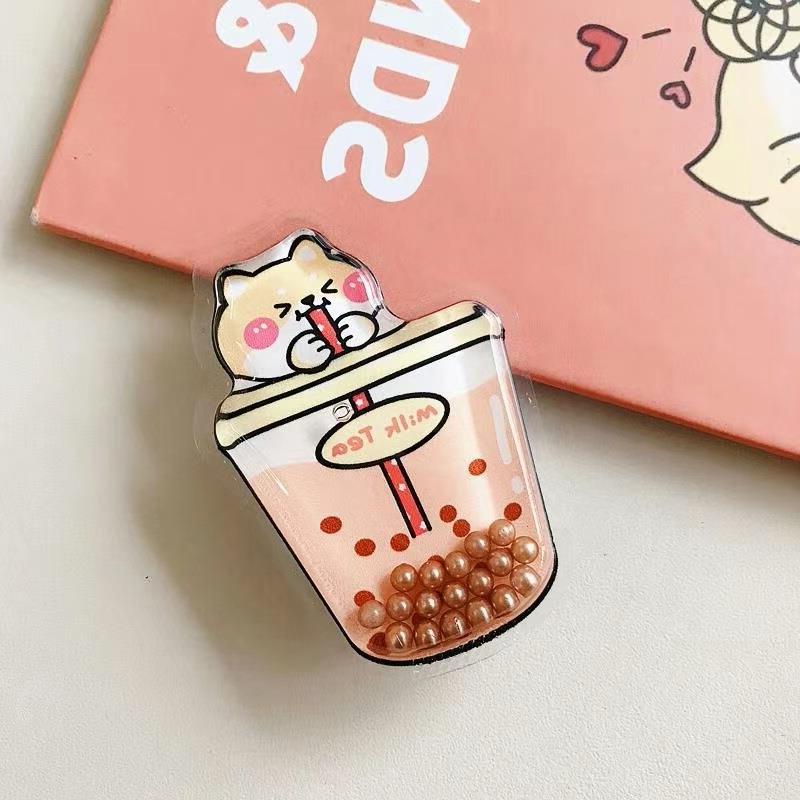 Wholesale Cat-themed glitter soft phone stand