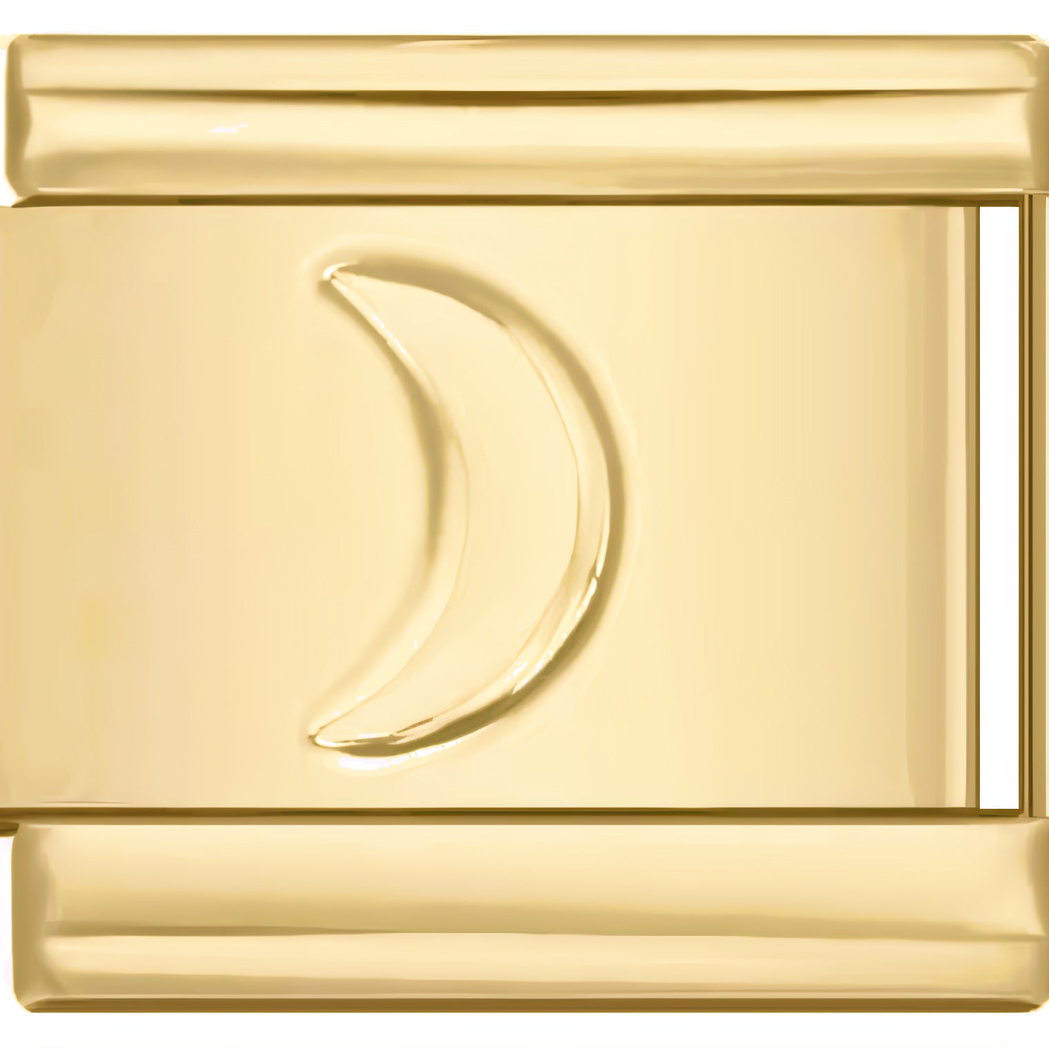 Wholesale Italian Charm Bracelet 9mm DIY  Single Section   Creative Stainless Steel Composable Bracelet