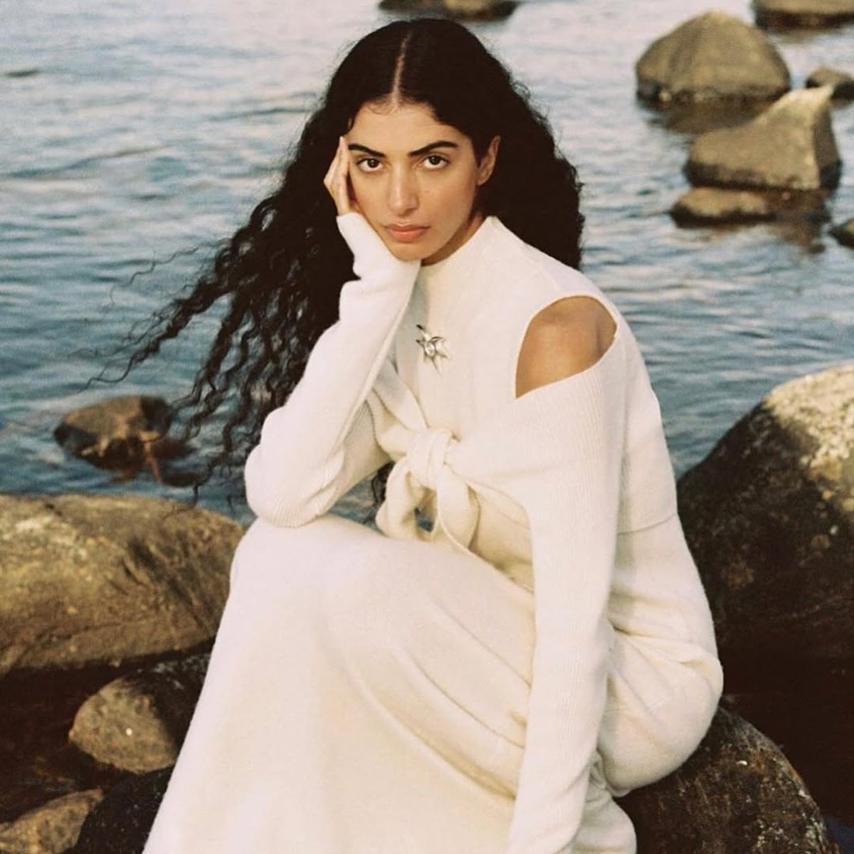 Wholesale 18K Gold Stainless Steel Irregular Starfish Vortex Spiral Earrings Necklaces