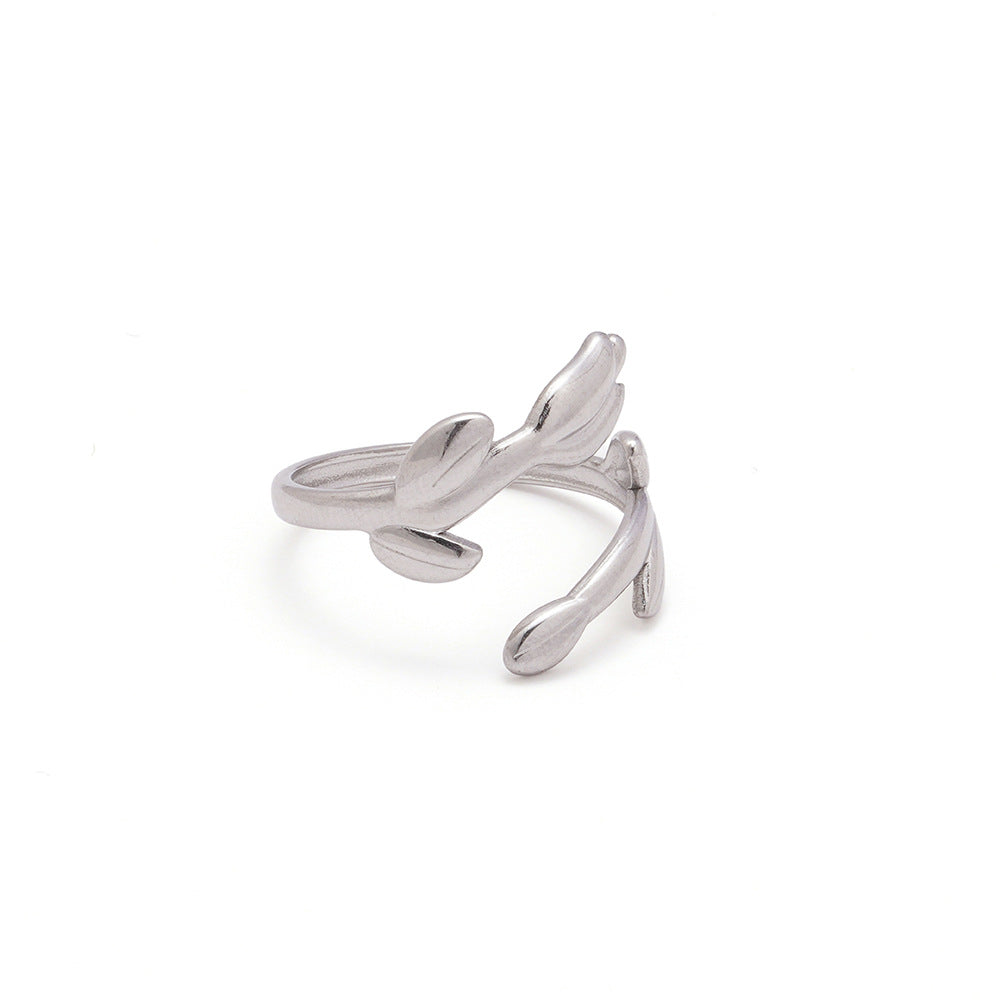 Wholesale Minimalist Open Ring,  304 Stainless Steel,  Stylish Everyday Wear Jewelry Accessory for Boutique Resale