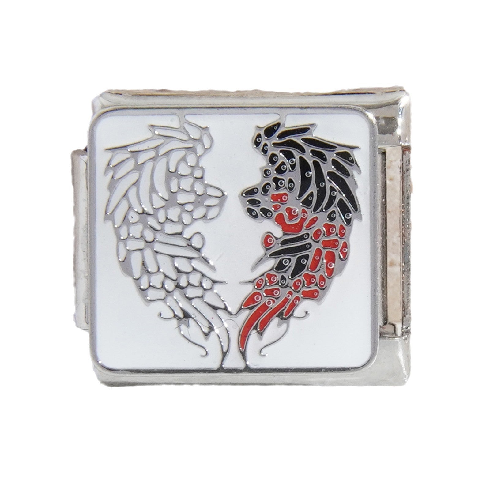 Wholesale Italian Charm Bracelet 9mm DIY Splicing Leopard Print Series Stainless Steel Composable Bracelet