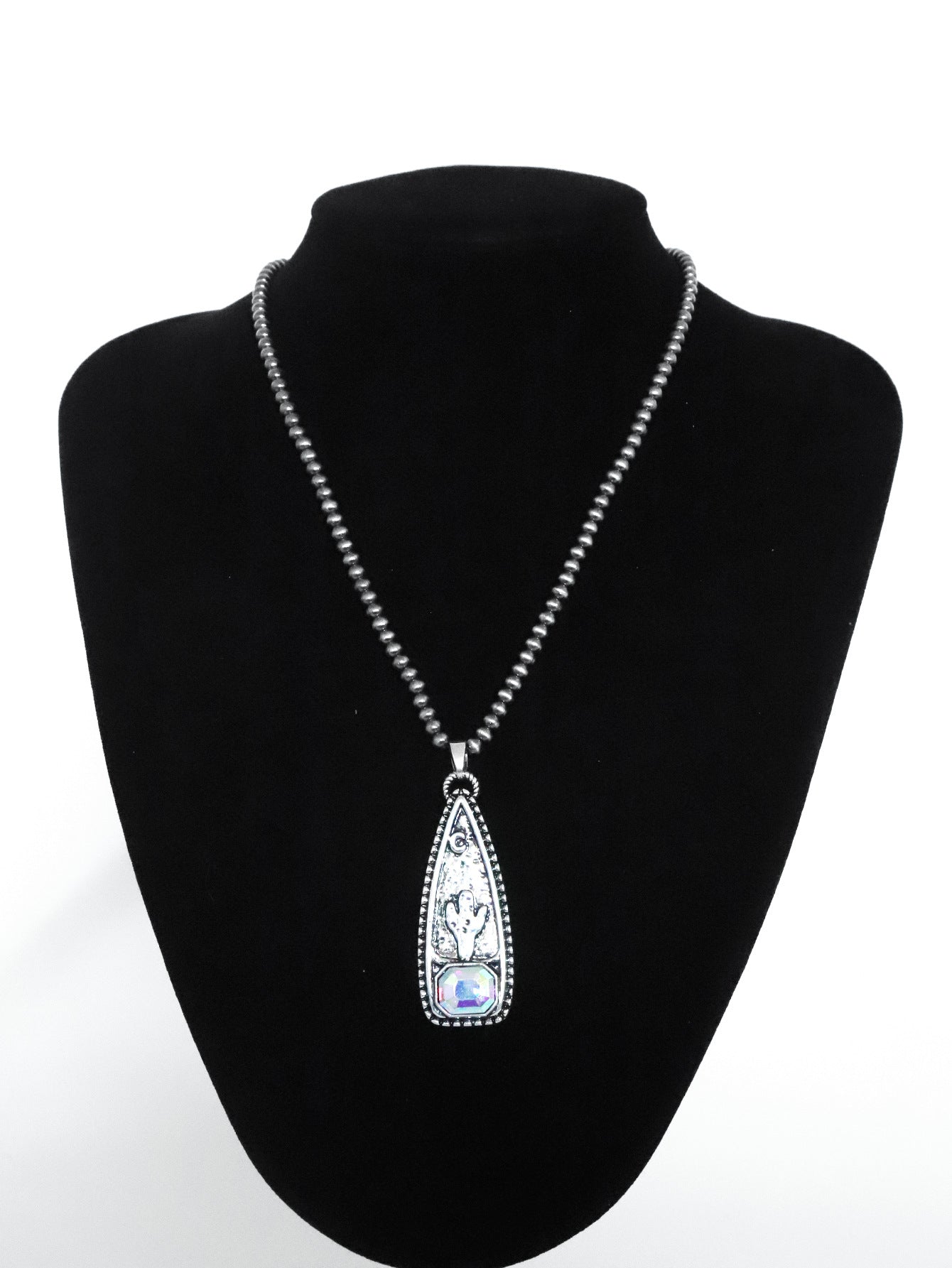 Wholesale Western Cowboy Boho Pendant Necklace Zinc Alloy Geometric Boot Chain Fashion Accessory Gift