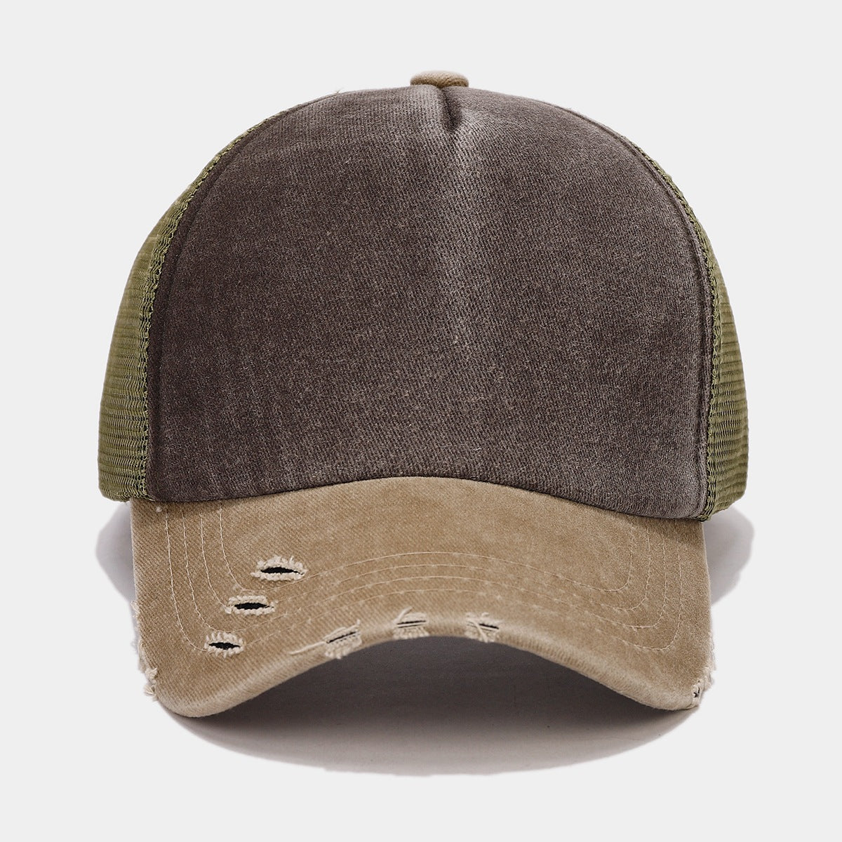 Wholesale Washed Distressed Trucker Hat Mesh Cap Baseball Cap ACC-HT-LvYi002