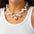 Wholesale  exaggerated large beads short collar necklaces