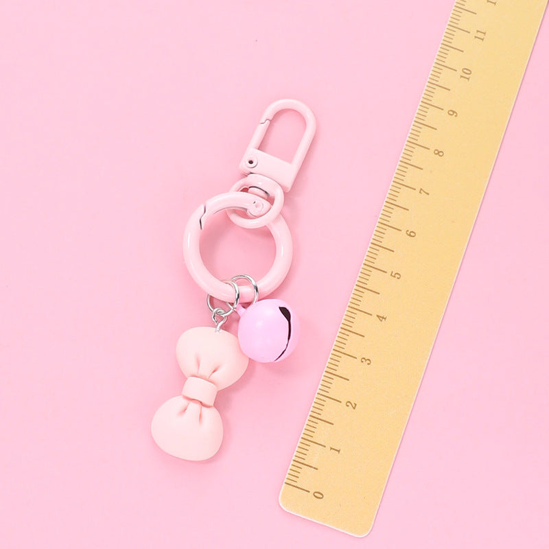 Wholesale Resin Candy Colored Bow Keychain ACC-KC-HuiMei005