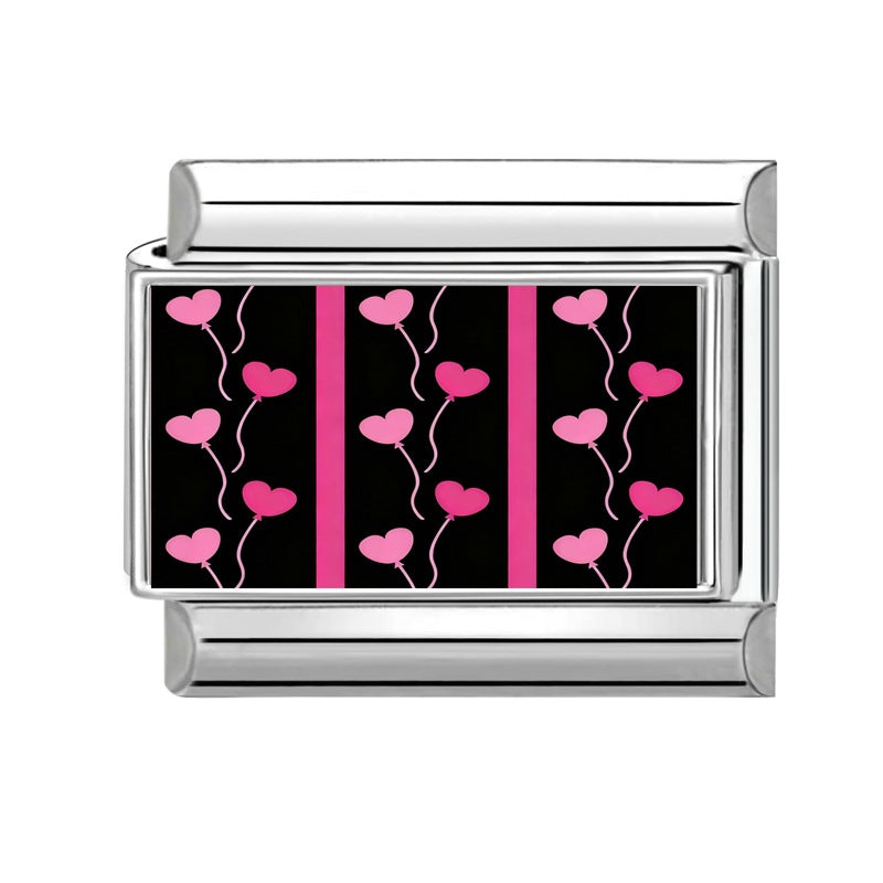 Wholesale 9mm Italian Charm Starter Bracelets DIY Red Evil Eye Stainless Steel Composable Bracelet