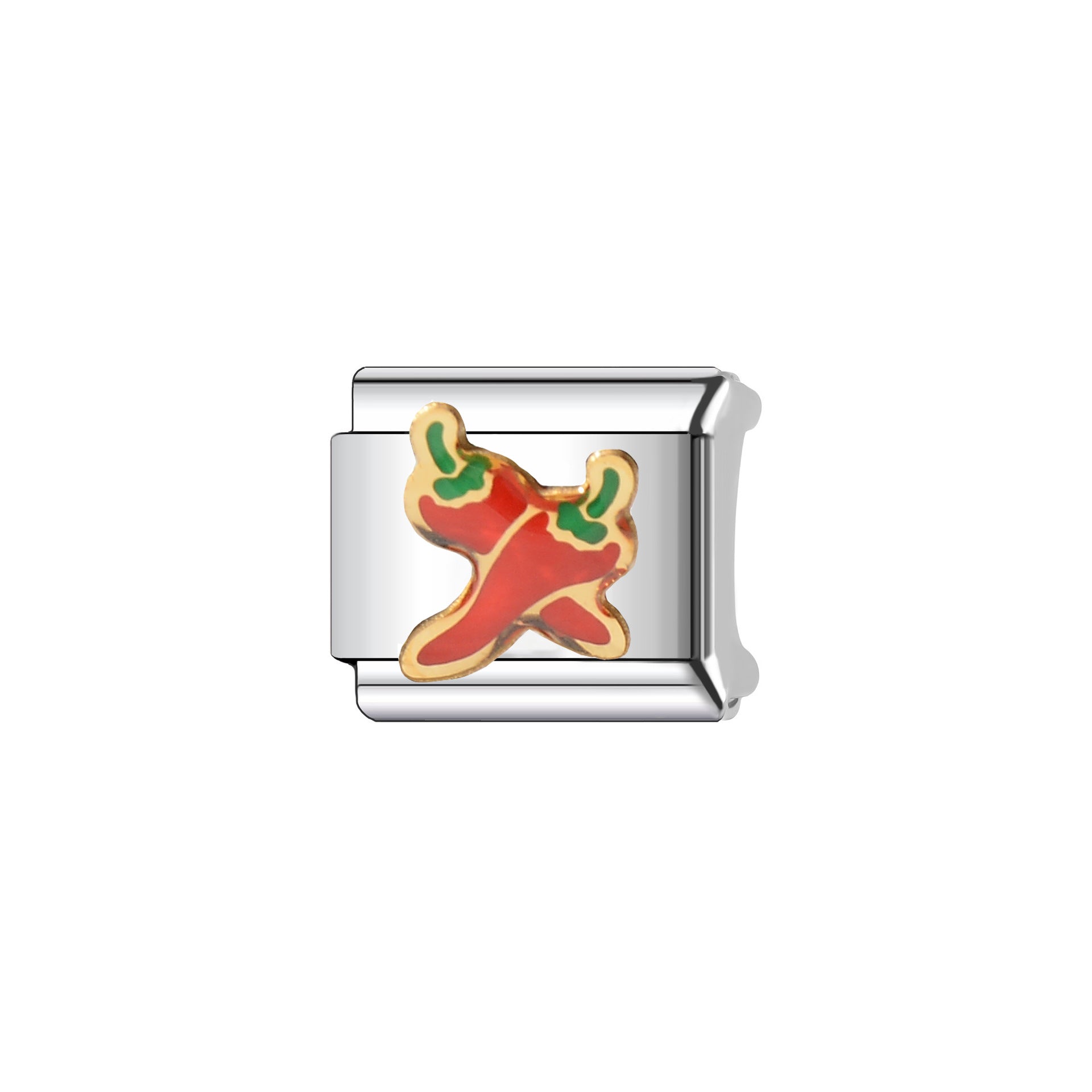 Wholesale Italian Charm Bracelet 9mm DIY Splicing Christmas Series Stainless Steel Composable Bracelet