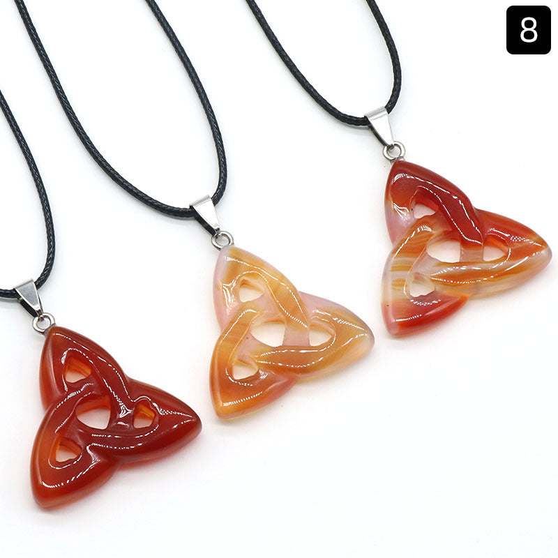 Wholesale Hollow Triangle Shape Pendant ACC-PT-KeSuo008