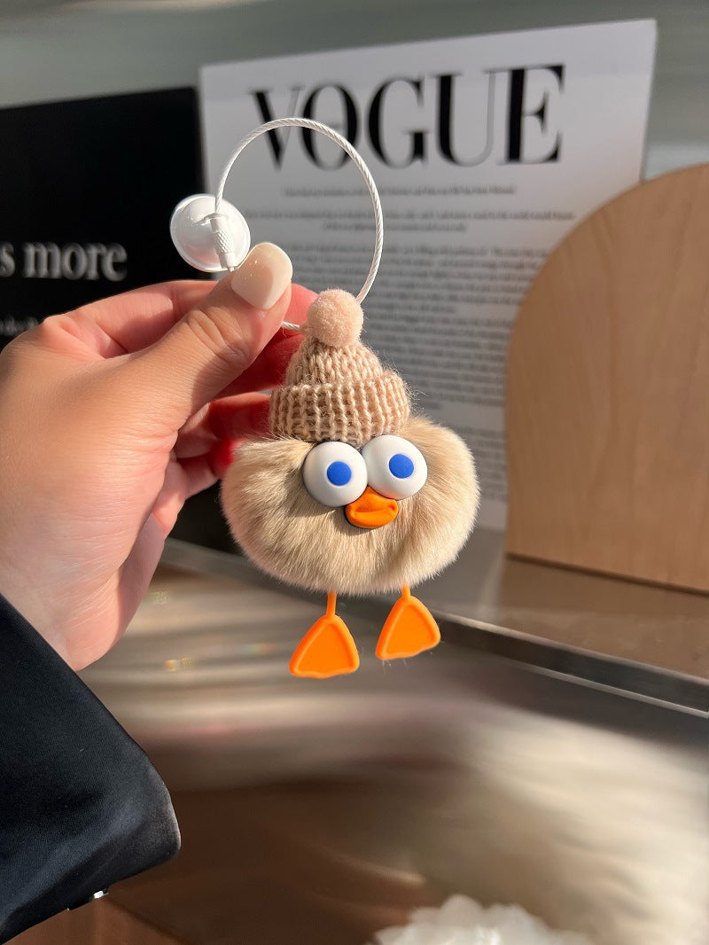 Wholesale Cute Plush Duck Keychains ACC-KC-Chengx004