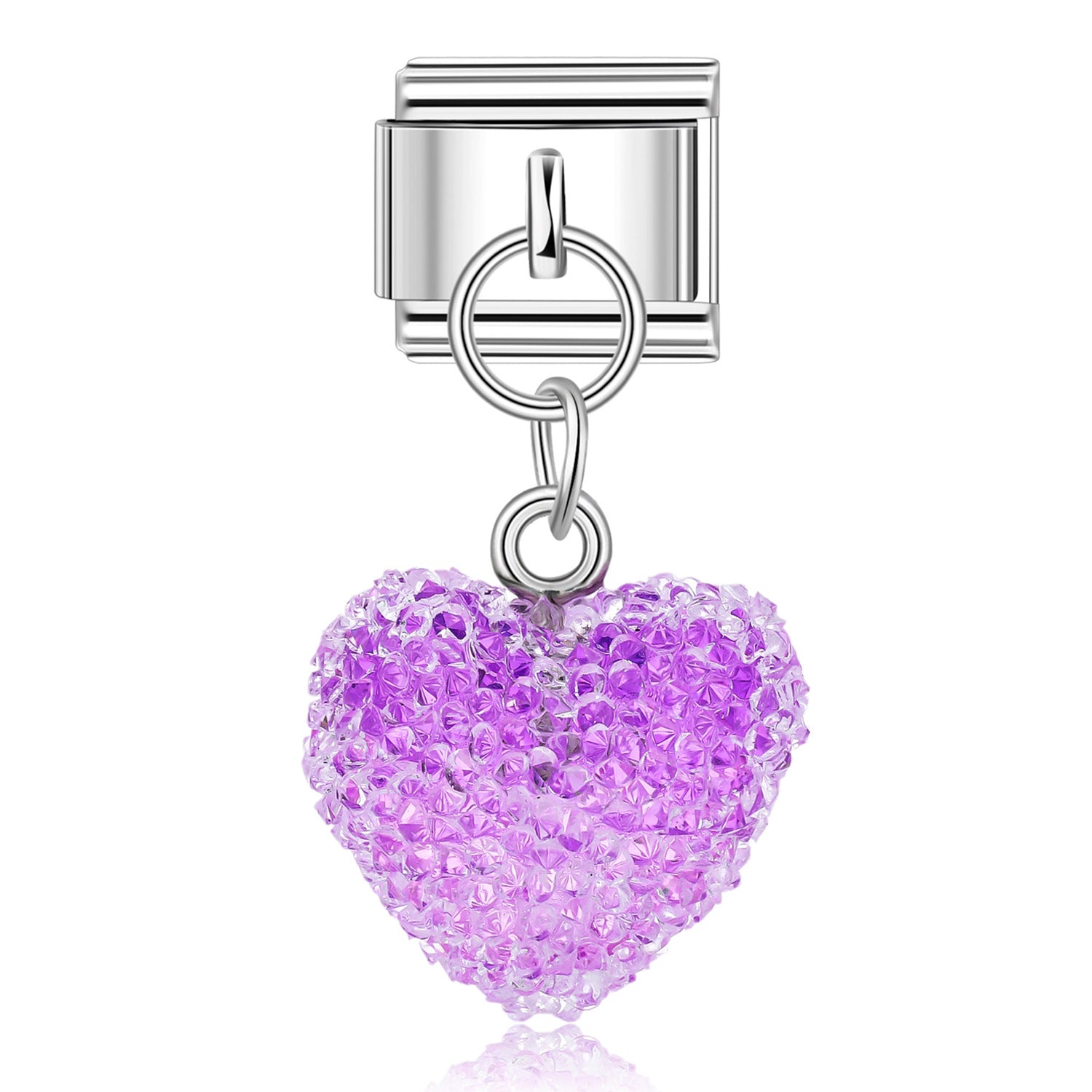 Wholesale 10pcs Italian Charm Bracelet 9mm DIY Splicing Love Animal Series Stainless Steel Composable Bracelet