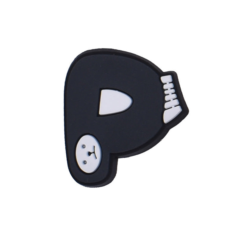 Wholesale Random 100pcs Animal Alphabet Series Shoes Accessories Shoes Charms