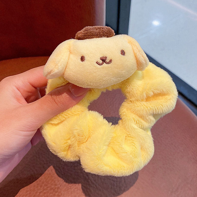 Wholesale Cartoon Cute Plush Hair Band Kids Hair Scrunchies ACC-HS-Hanl001