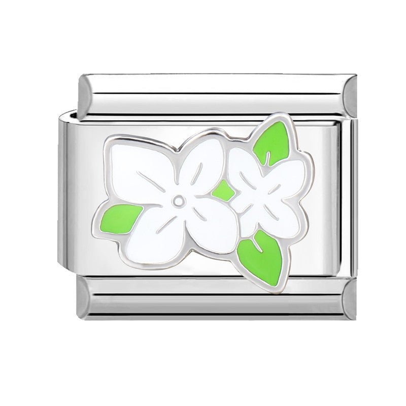 Wholesale Italian Beaded Bracelet 9mm DIY Splicing Removable Stainless Steel Combinable Bracelet