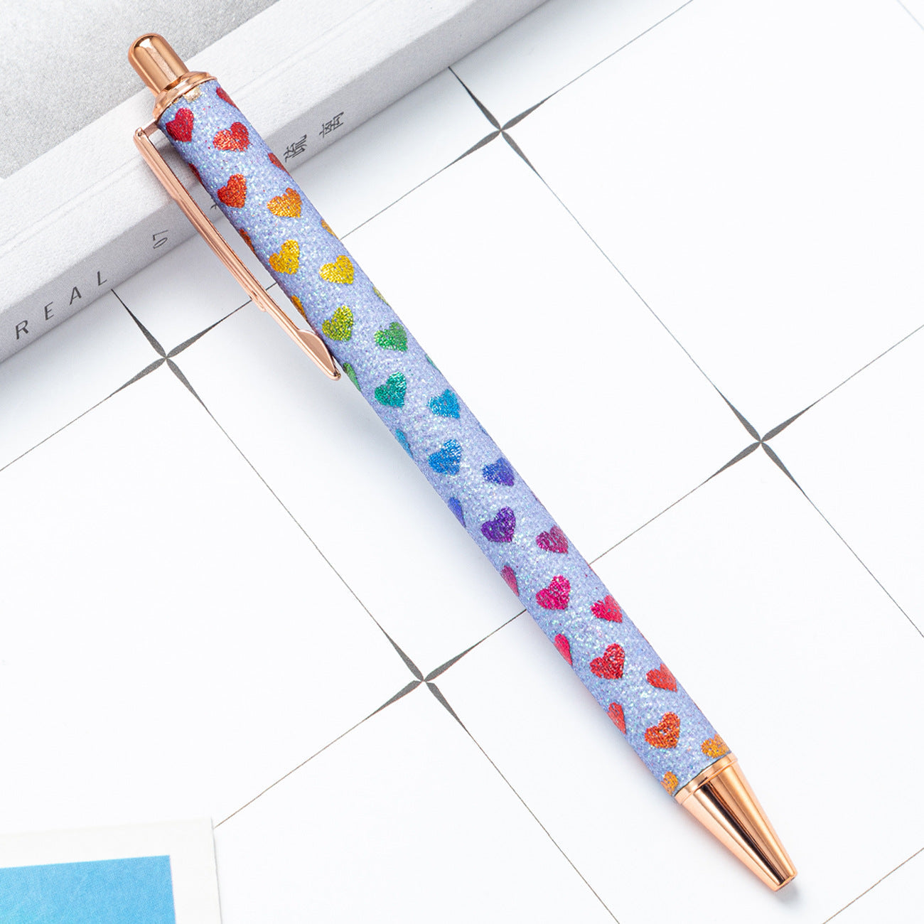 Wholesale Gradient Leopard Metal Ballpoint Pen
