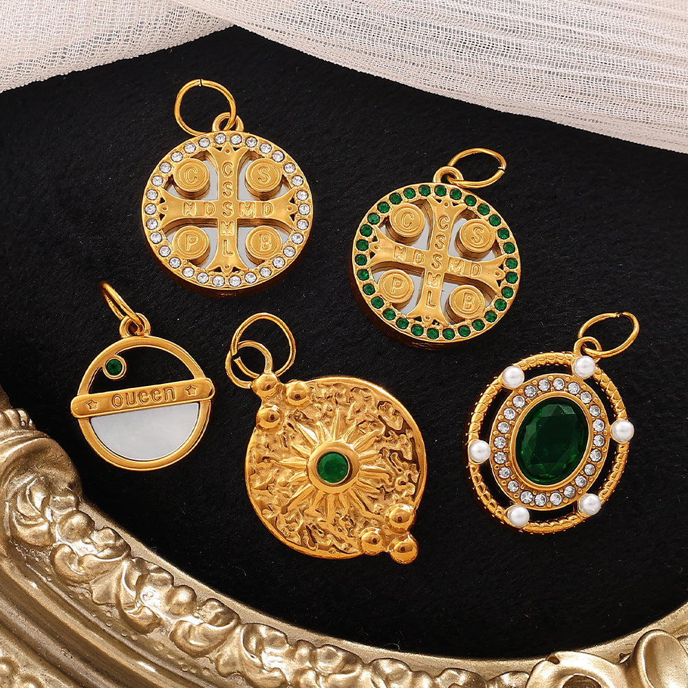 Wholesale Diamond-Encrusted Oil-Dropping Star Pendants Can Be DIY Bracelets and Necklaces
