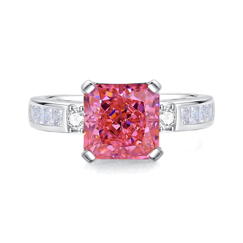 Wholesale s925 sterling silver cubic zircon ring