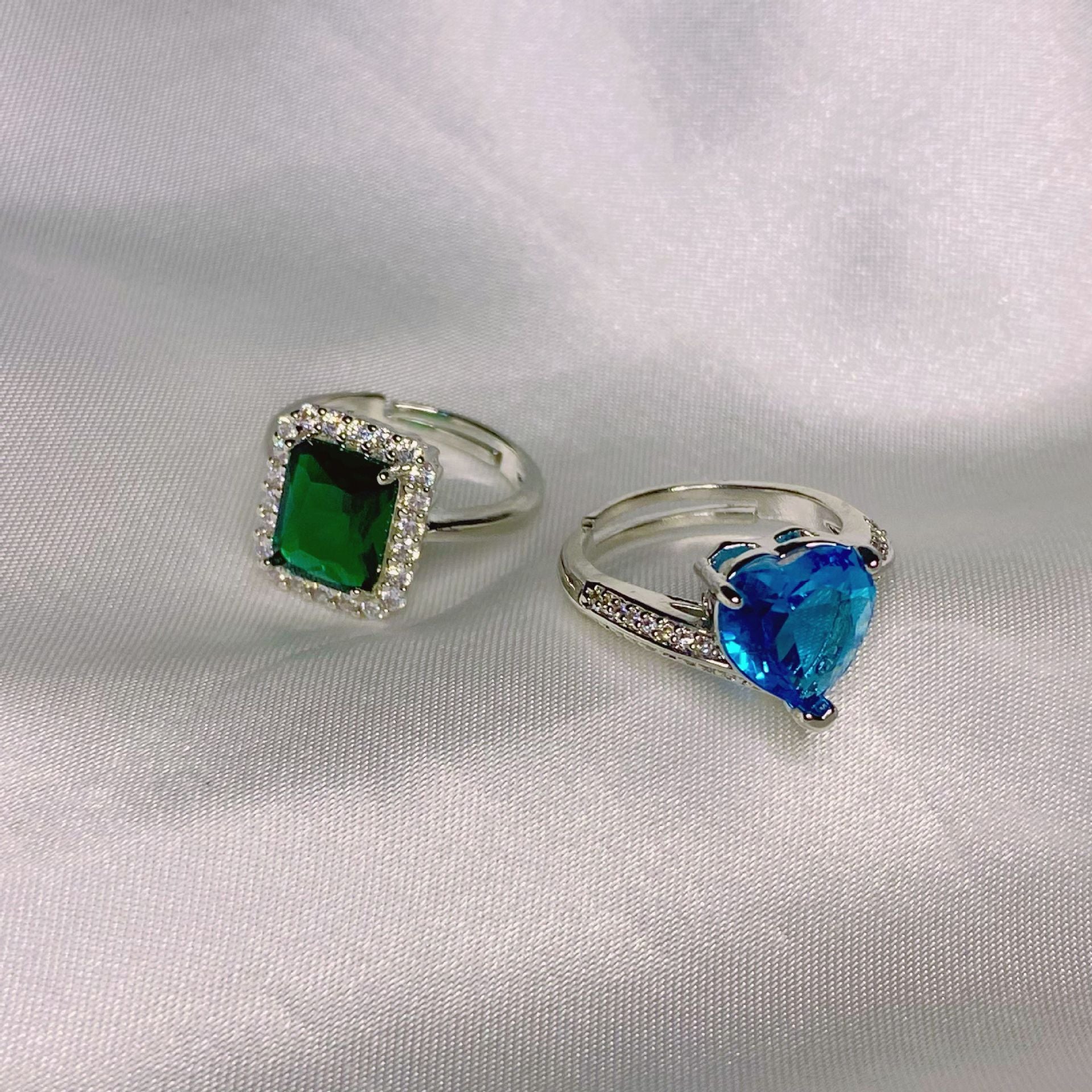 Wholesale Small Pearl Stretchable Adjustable Soft Chain Ring ACC-RS-Hanxi001