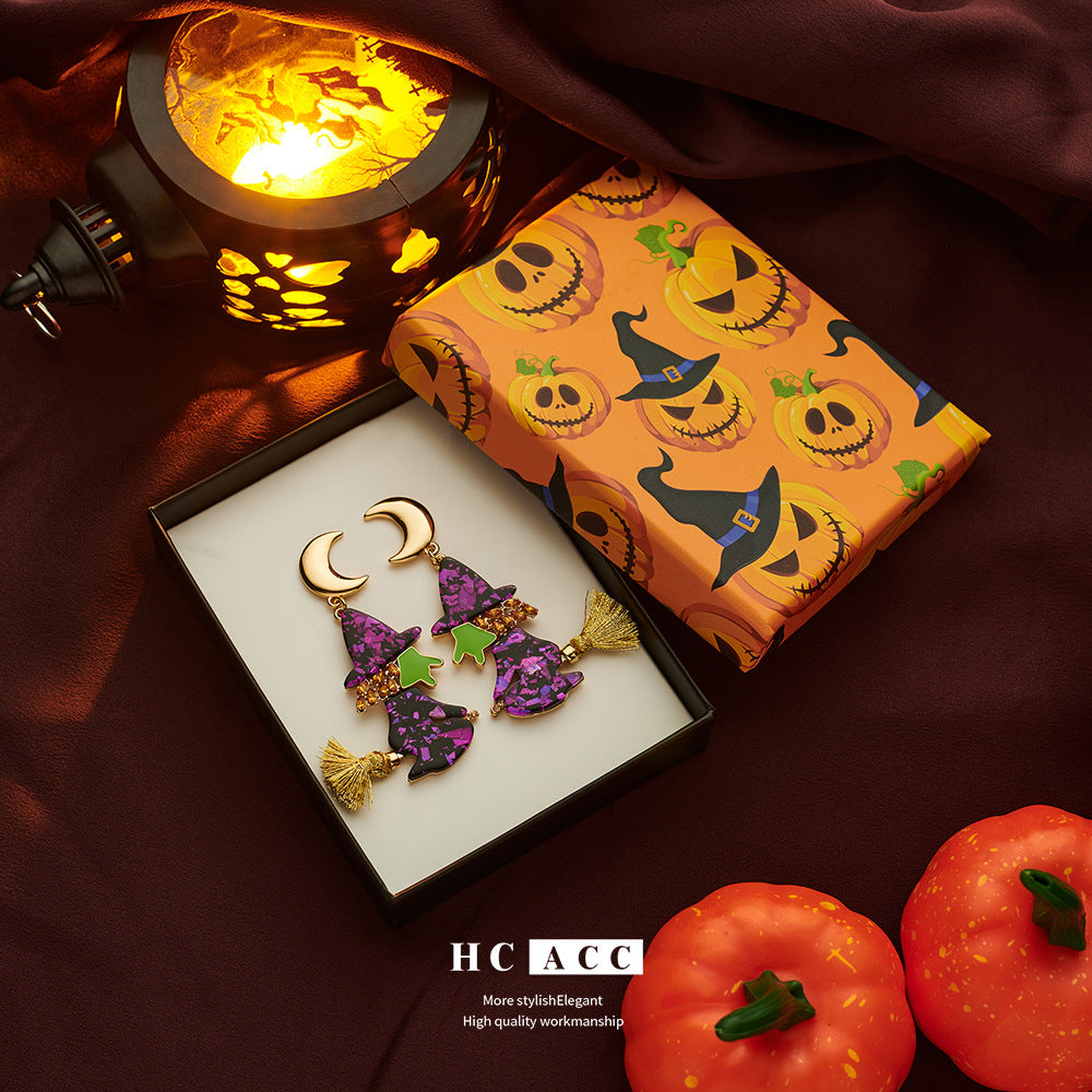 Wholesale  Personality Witch Earrings