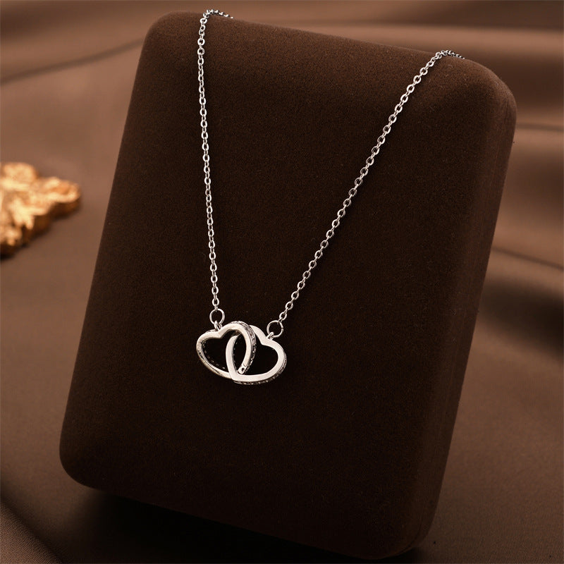 Wholesale Light Luxury Titanium Steel Necklace ACC-NE-Quanx007