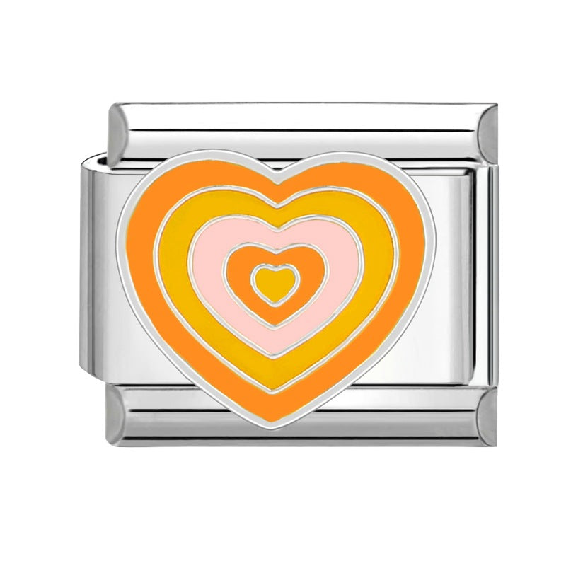 Wholesale  Italian Charm Bracelet 9mm DIY Splicing Removable Stainless Steel Composable Bracelet