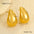Wholesale  stainless steel retro  hollow 18K gold earrings jewelry