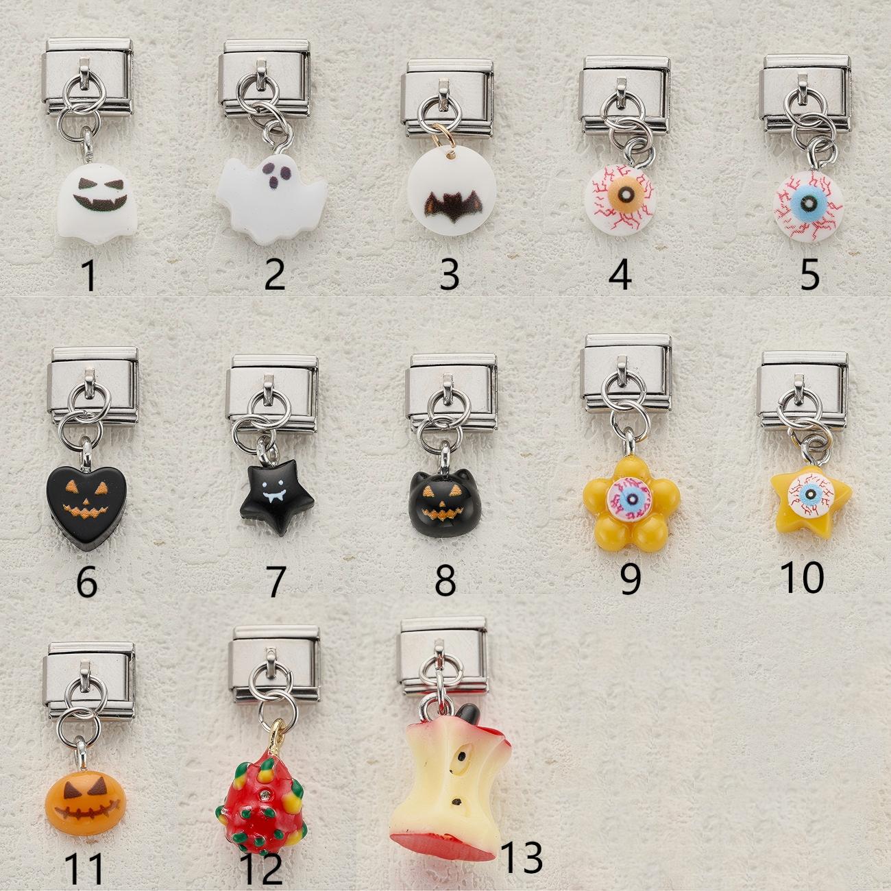Wholesale  Stainless Steel Pendant Beads for DIY Charm Bracelet Making,  Trendy Jewelry Accessory