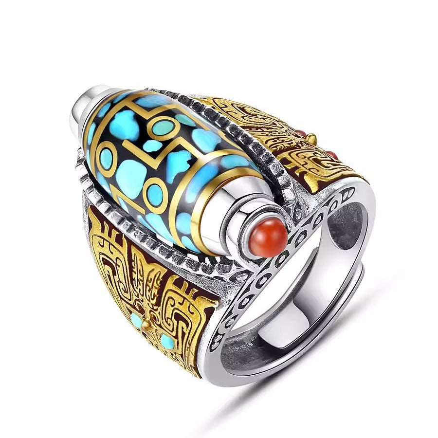Wholesale Rotatable Nine Eyes Ring